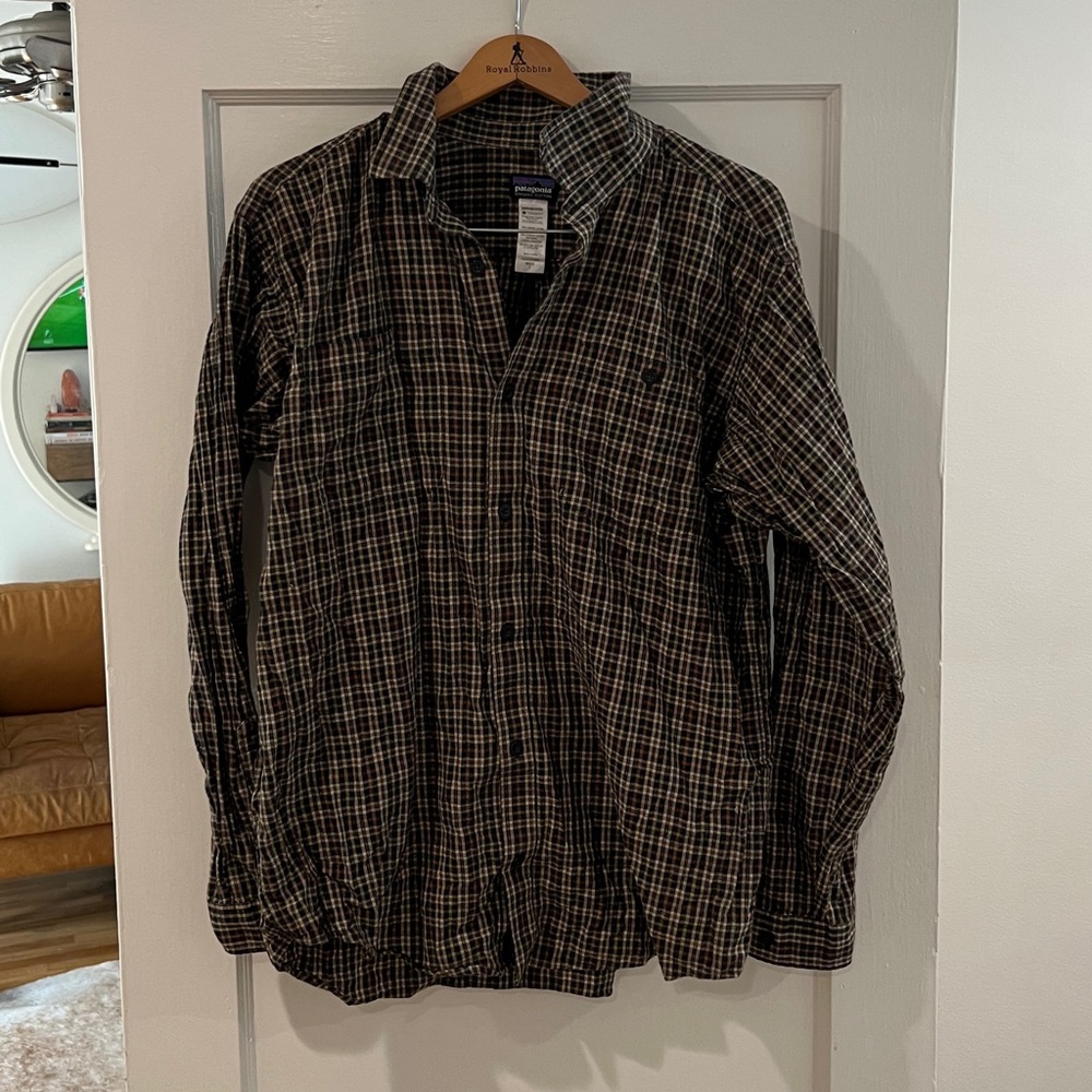 Patagonia large flannel